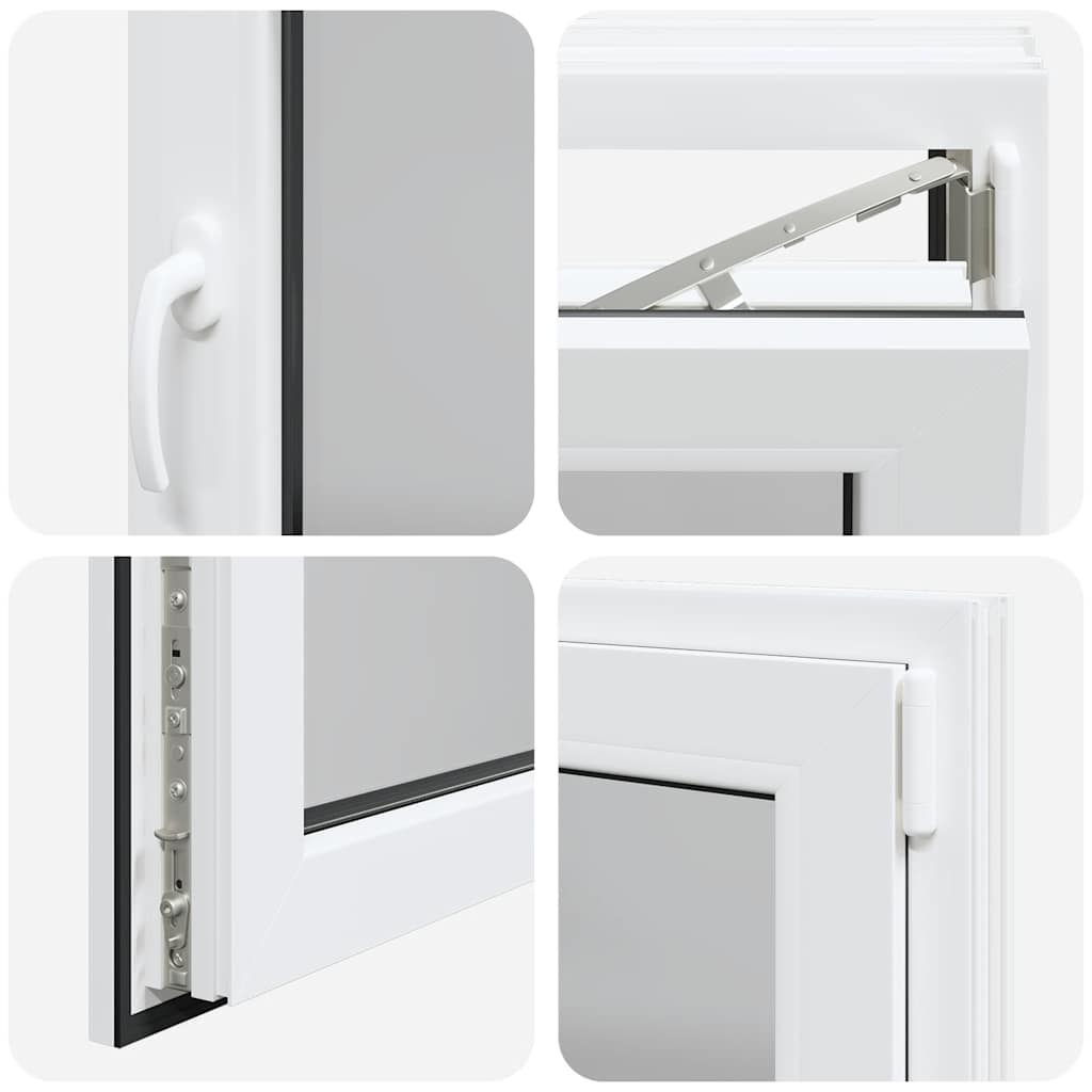 Finestra per Seminterrato RISOR 80x60cm Anta Ribalta DIN Destra 4108353