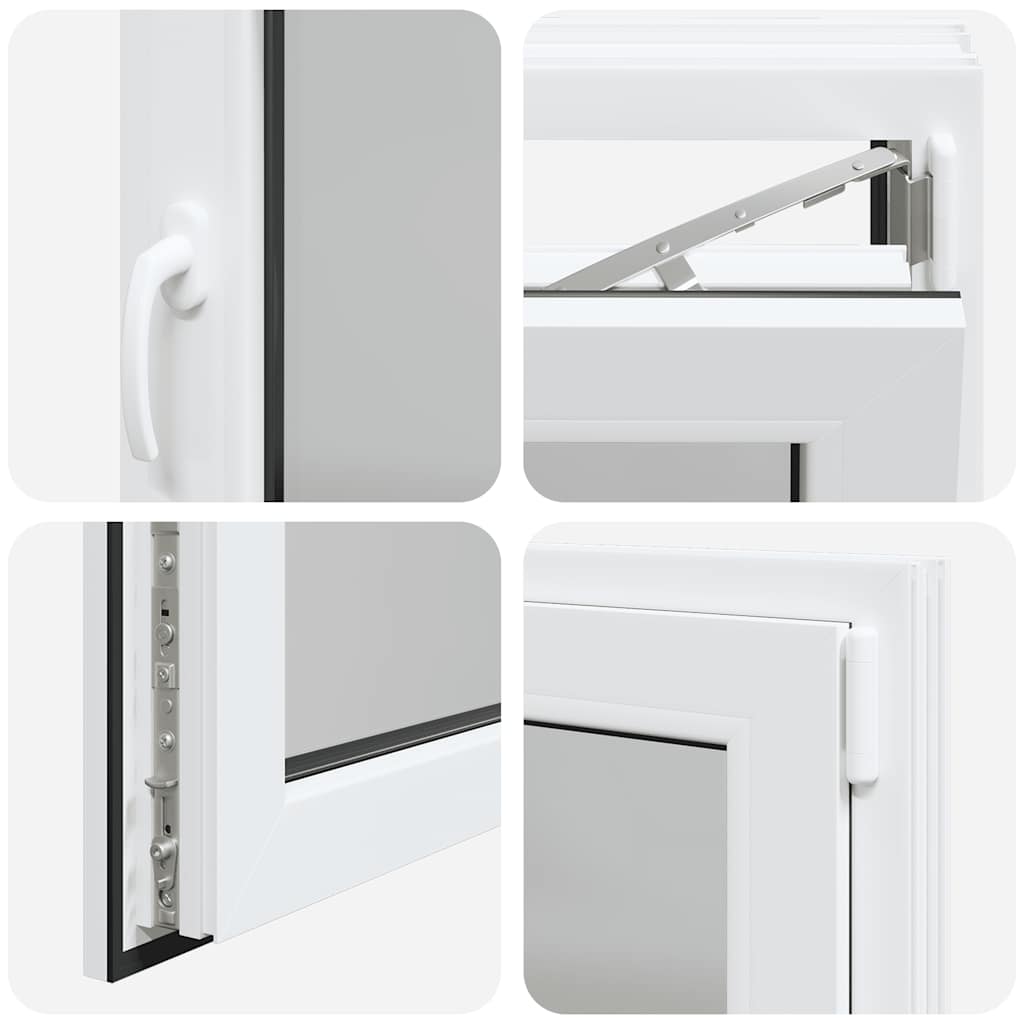 Finestra Seminterrato RISOR 80x70 cm Anta Ribalta DIN Destra 4108355