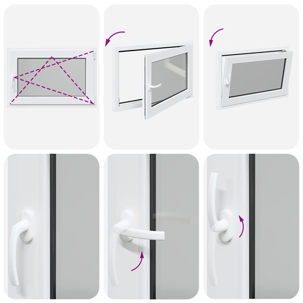 Finestra Seminterrato RISOR 90x50 cm Anta Ribalta DIN Destra 4108357