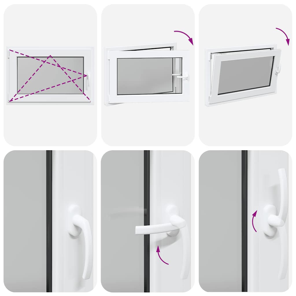 Finestra Seminterrato RISOR 90x50 cm Anta Ribalta DIN Sinistra 4108358