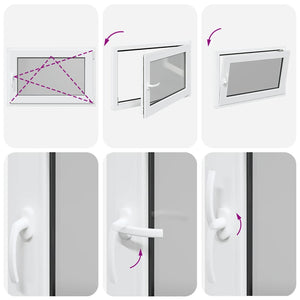 Finestra per Seminterrato RISOR 90x60cm Anta Ribalta DIN Destra 4108359