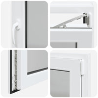 Finestra per Seminterrato RISOR 90x60cm Anta Ribalta DIN Destra 4108359