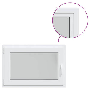 Finestra Seminterrato RISOR 90x60 cm Anta Ribalta DIN Sinistra 4108360