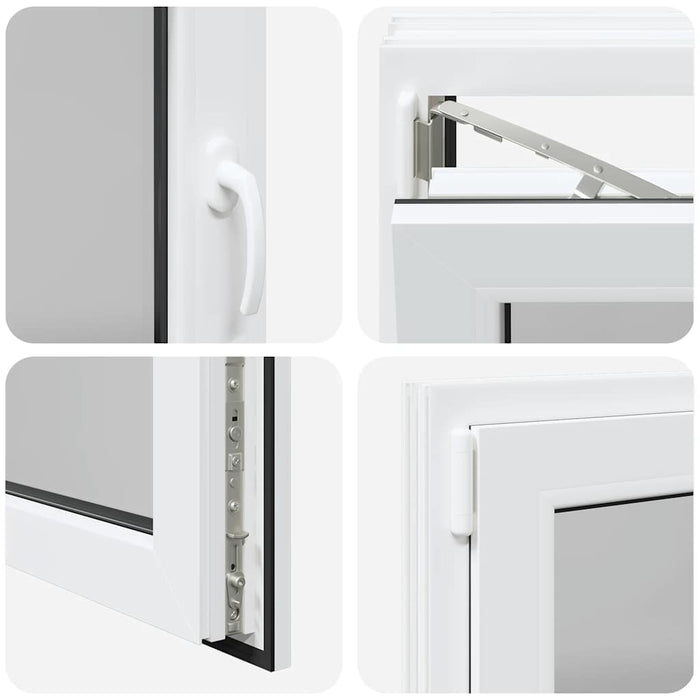 Finestra Seminterrato RISOR 90x60 cm Anta Ribalta DIN Sinistra 4108360