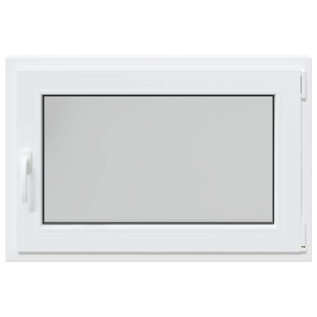 vidaXL Finestra da cantina "RISOR" 90x70 cm Anta-ribalta DIN Destra Bianca