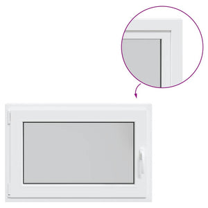 Finestra Seminterrato RISOR 90x70 cm Anta Ribalta DIN Sinistra 4108362