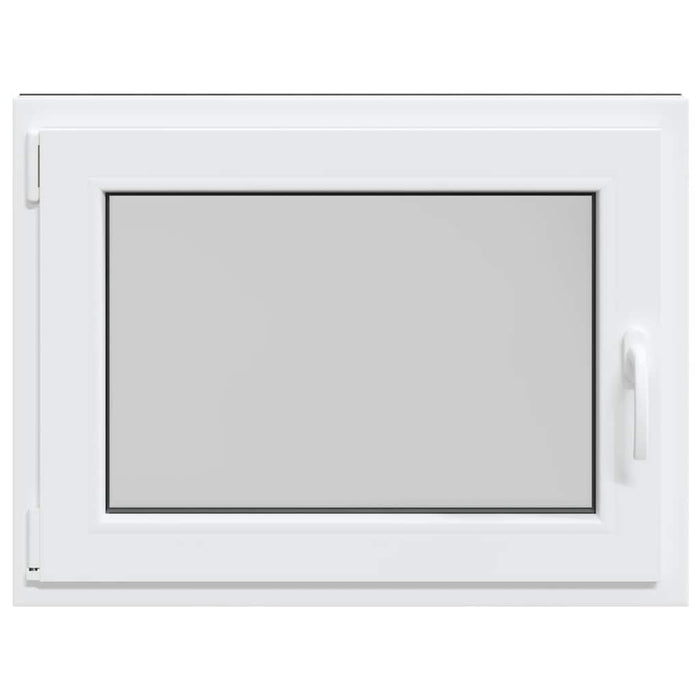 vidaXL Finestra da cantina "RISOR" 90x70 cm anta ribalta DIN sinistra bianca