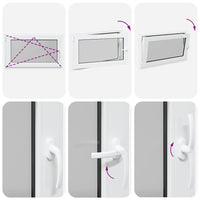 Finestra Seminterrato RISOR 100x50 cm Anta Ribalta DIN Sinistra 4108364