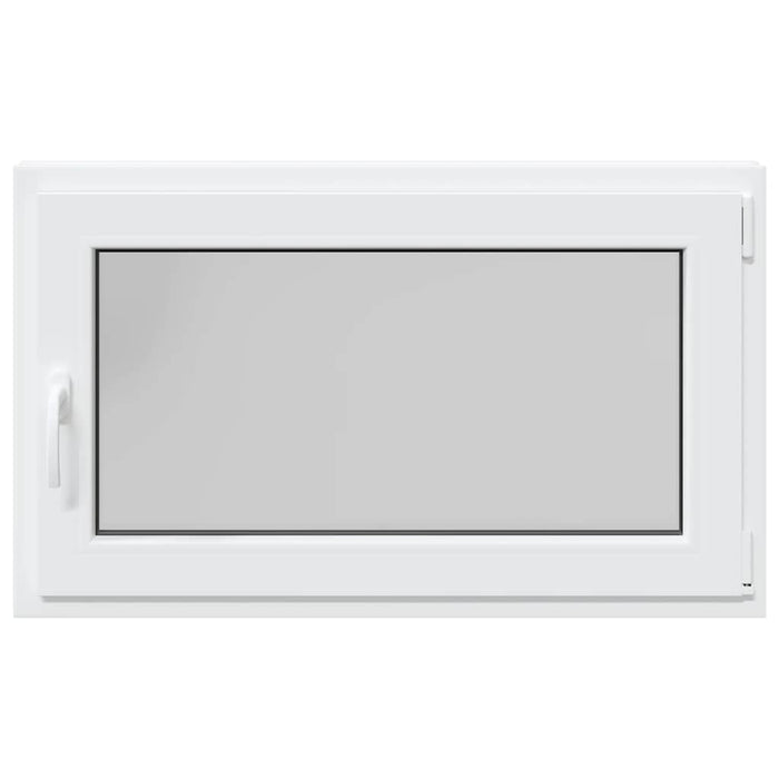 Finestra per cantina "RISOR" 100x60 cm Anta-ribalta DIN Destra Bianca 4108365