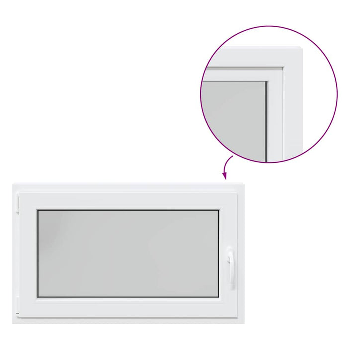 Finestra Seminterrato RISOR 100x70 cm Anta Ribalta DIN Sinistra 4108368