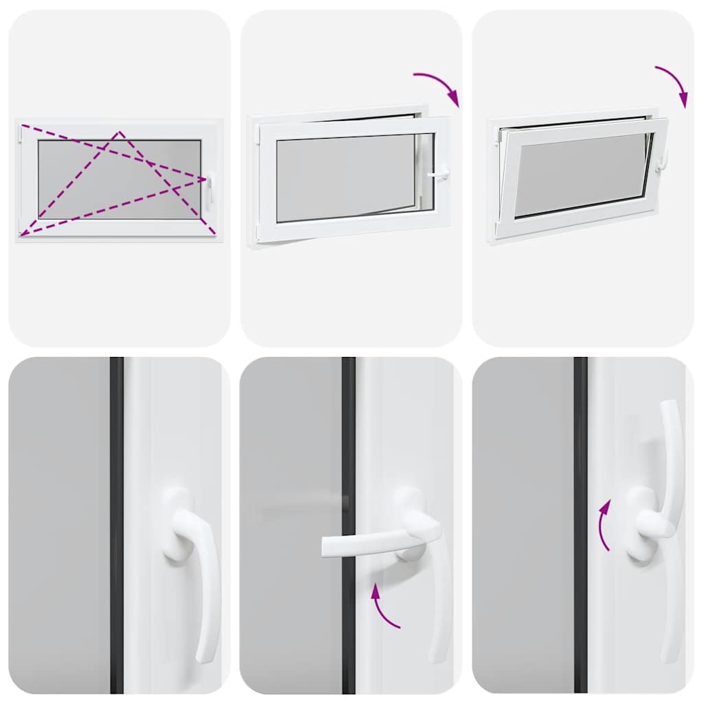 Finestra Seminterrato RISOR 100x70 cm Anta Ribalta DIN Sinistra 4108368