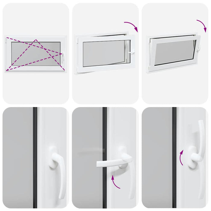 Finestra Seminterrato RISOR 100x70 cm Anta Ribalta DIN Sinistra 4108368