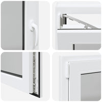 Finestra Seminterrato RISOR 110x50 cm Anta Ribalta DIN Destra 4108369