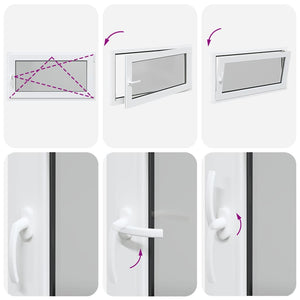 Finestra Seminterrato RISOR 110x60 cm Anta Ribalta DIN Destra 4108371