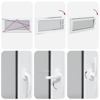 Finestra Seminterrato RISOR 120x60 cm Anta Ribalta DIN Sinistra 4108376