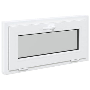 Finestra Seminterrato RISOR 80x40 cm Tilt 3 Vetri Bianco