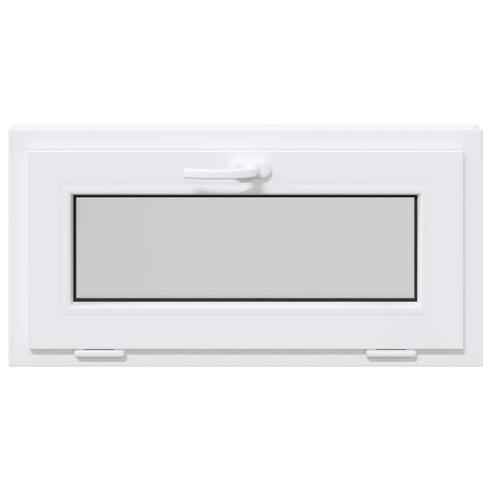 Finestra Seminterrato RISOR 80x40 cm Tilt 3 Vetri Bianco