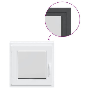 Finestra Seminterrato RISOR 50x50 cm Anta Ribalta DIN Sinistra 4108383