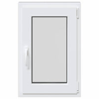 Finestra da cantina "RISOR" 50x75 cm Anta-ribalta DIN Destra Antracite