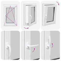 Finestra da cantina "RISOR" 50x75 cm Anta-ribalta DIN Destra Antracite