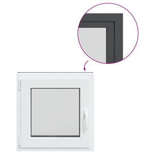 Finestra Seminterrato RISOR 60x60 cm Anta Ribalta DIN Sinistra 4108387