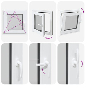 Finestra Seminterrato RISOR 60x60 cm Anta Ribalta DIN Sinistra 4108387