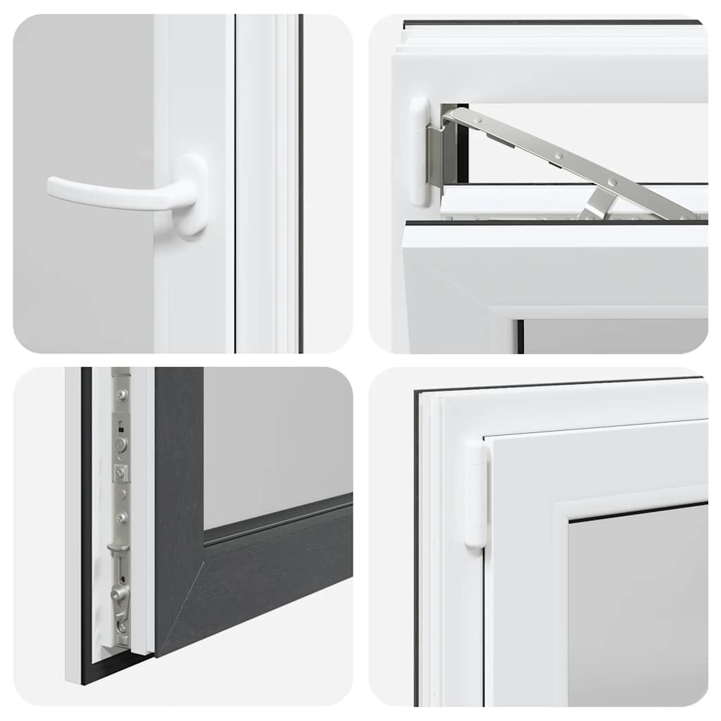 Finestra Seminterrato RISOR 60x60 cm Anta Ribalta DIN Sinistra 4108387