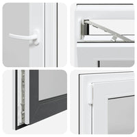 Finestra Seminterrato RISOR 60x60 cm Anta Ribalta DIN Sinistra 4108387