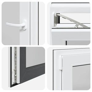 Finestra Seminterrato RISOR 60x60 cm Anta Ribalta DIN Sinistra 4108387