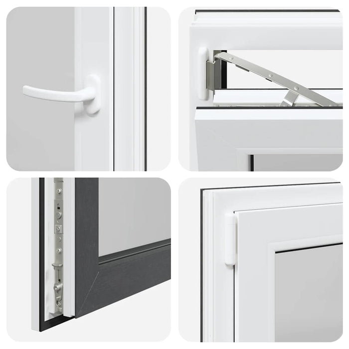 Finestra Seminterrato RISOR 60x60 cm Anta Ribalta DIN Sinistra 4108387