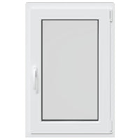 vidaXL Finestra per Seminterrato RISOR 60x80cm Anta Ribalta DIN Destra