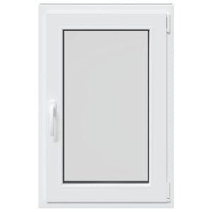 vidaXL Finestra per Seminterrato RISOR 60x80cm Anta Ribalta DIN Destra