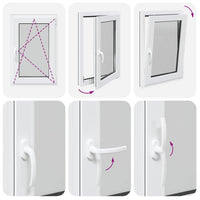 Finestra Seminterrato RISOR 60x100 cm Anta Ribalta DIN Destra 4108392