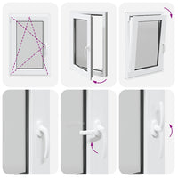 Finestra Seminterrato RISOR 60x100 cm Anta Ribalta DIN Sinistra 4108393