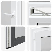 Finestra Seminterrato RISOR 60x100 cm Anta Ribalta DIN Sinistra 4108393