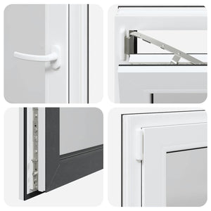 Finestra Seminterrato RISOR 60x100 cm Anta Ribalta DIN Sinistra 4108393