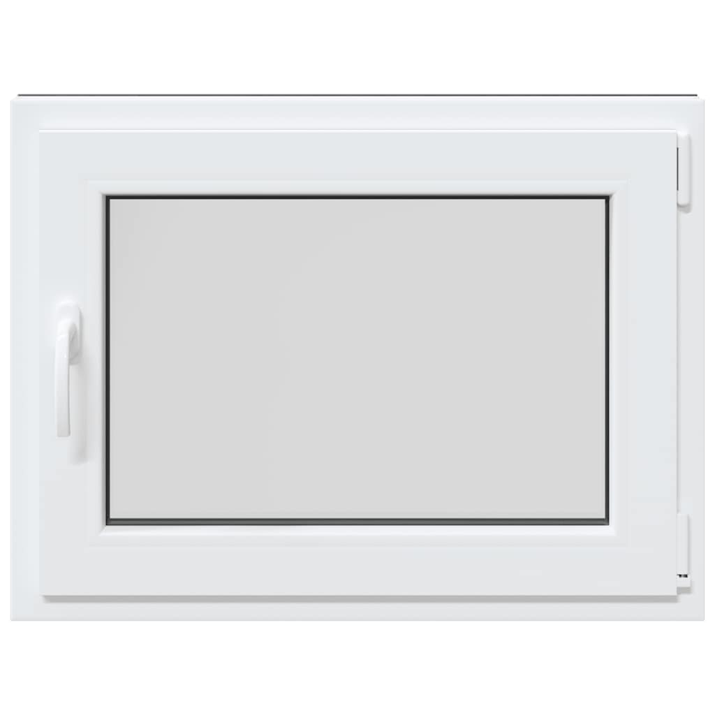 vidaXL Finestra da cantina "RISOR" 80x50 cm anta-ribalta DIN destra antracite