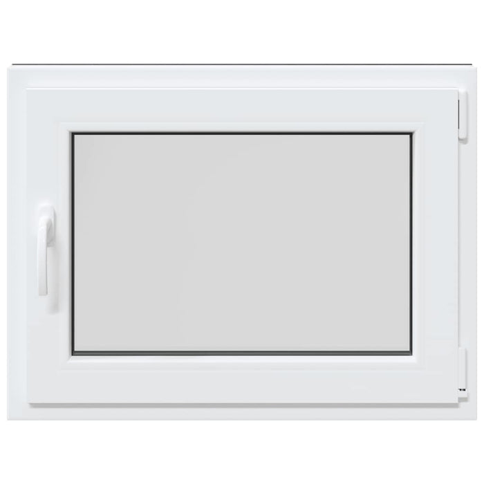 vidaXL Finestra da cantina "RISOR" 80x50 cm anta-ribalta DIN destra antracite