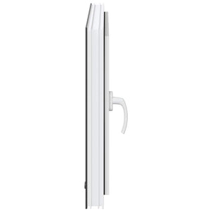 vidaXL Finestra da cantina "RISOR" 80x50 cm anta-ribalta DIN destra antracite