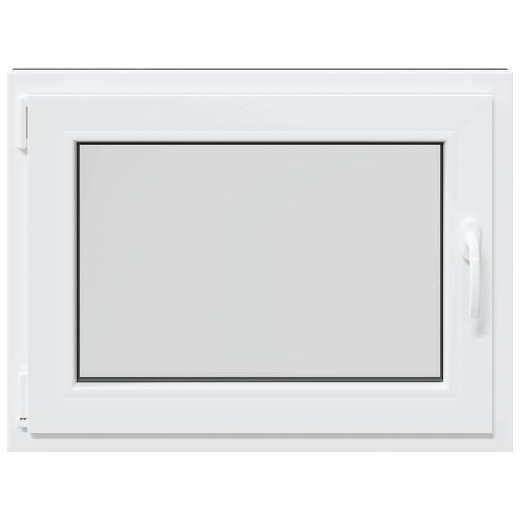 vidaXL Finestra da cantina "RISOR" 80x50 cm anta-ribalta DIN sinistra antracite