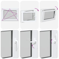 Finestra Seminterrato RISOR 80x50 cm Anta Ribalta DIN Sinistra 4108395