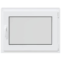 Finestra per Seminterrato RISOR 80x60cm Anta Ribalta DIN Destra 4108396