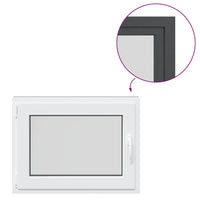 Finestra Seminterrato RISOR 80x60 cm Anta Ribalta DIN Sinistra 4108397