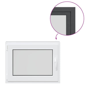 Finestra Seminterrato RISOR 80x60 cm Anta Ribalta DIN Sinistra 4108397