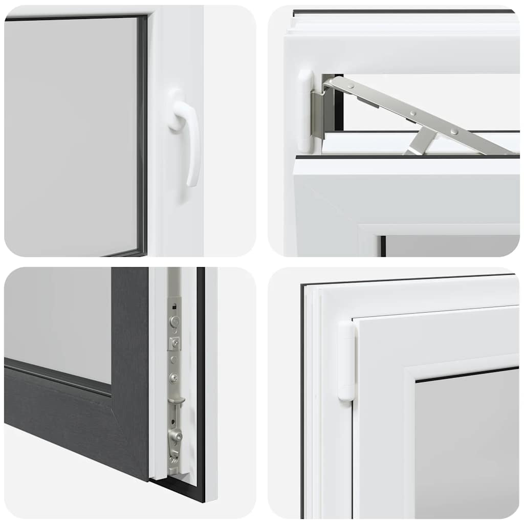 Finestra Seminterrato RISOR 80x60 cm Anta Ribalta DIN Sinistra 4108397