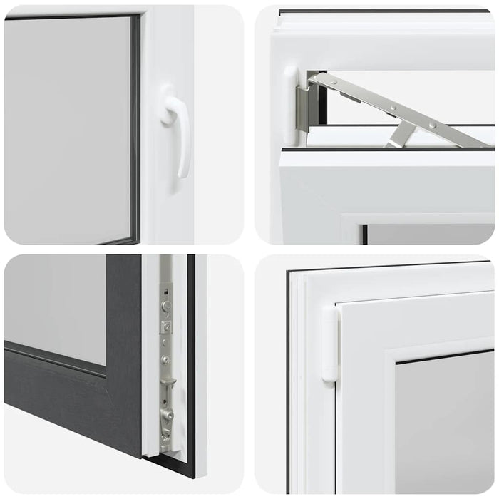 Finestra Seminterrato RISOR 80x60 cm Anta Ribalta DIN Sinistra 4108397