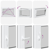 Finestra da cantina "RISOR" 90x50 cm anta-ribalta DIN destra antracite