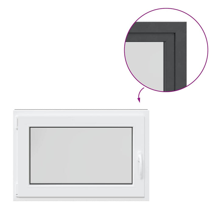 Finestra Seminterrato RISOR 90x50 cm Anta Ribalta DIN Sinistra 4108401