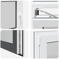 Finestra Seminterrato RISOR 90x50 cm Anta Ribalta DIN Sinistra 4108401