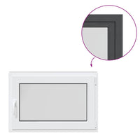 Finestra per Seminterrato RISOR 90x60cm Anta Ribalta DIN Destra 4108402